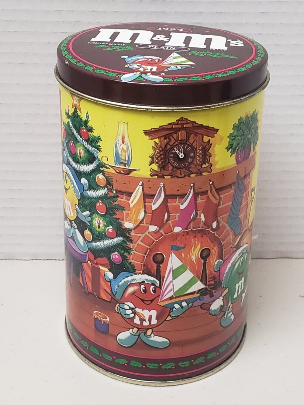 M&M's Christmas Tin 1994